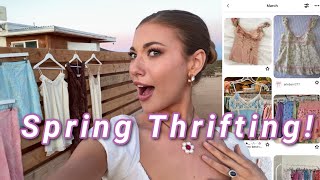 Thrift With Me for SPRING! 🌸🪿🧺 (Cottage + Farm Core)