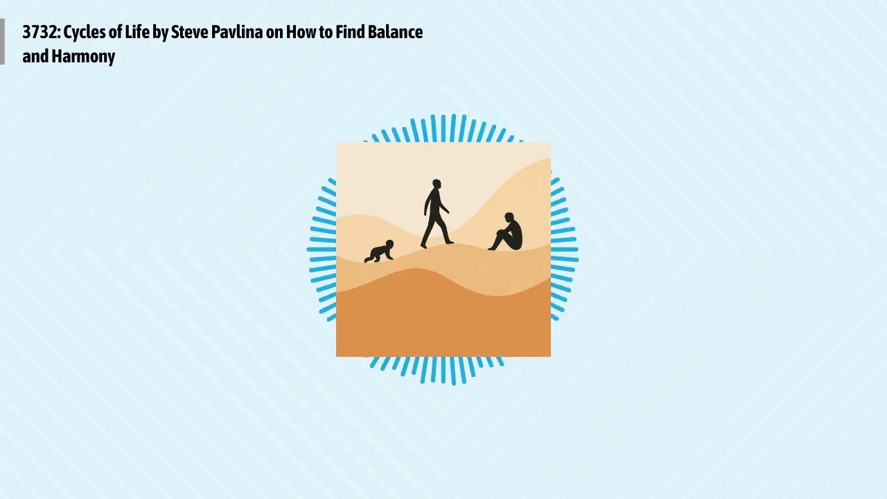 3732: Cycles of Life by Steve Pavlina on How to Find Balance and Harmony | Optimal Living Daily:...