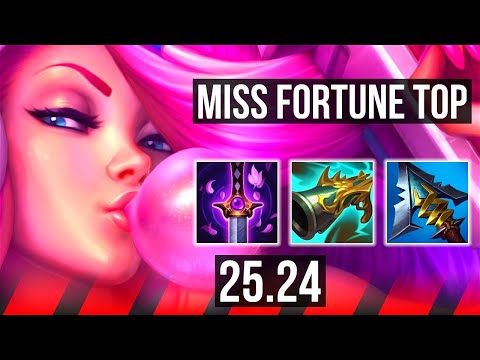 MISS FORTUNE vs VAYNE (TOP) | EUW Diamond | 25.24