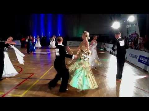 Werner Rober Laaneots & Laura-Liisa Lõhmus junior 2 Ballroom Estonian Championship 2012 final