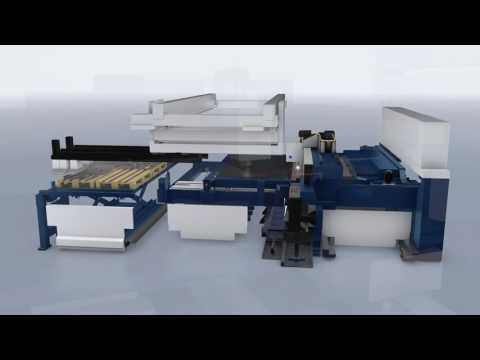 TRUMPF Laserschneiden: TruLaser Center 7030 - SortMaster Speed