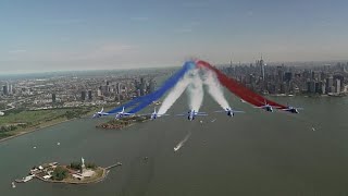 USA: Flugshow der französischen Luftwaffe feiert 250 Jahre US-Unabhängigkeit