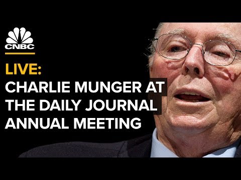 Charlie Munger Daily Journal Annual Meeting 2019 Full Video Full Charlie Munger Daily Journal Annual Meeting 2019 Full Video Full