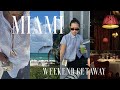 MIAMI TRAVEL VLOG Weekend Getaway Best Places To Eat Grwm Special Announcement