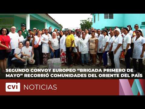 Segundo CONVOY EUROPEO “Brigada Primero de Mayo” recorrió comunidades del ORIENTE del país