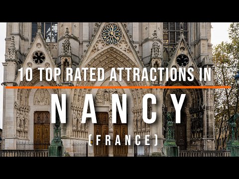 10 atrações mais bem avaliadas em Nancy, França | Vídeo de viagem | Guia de viagem | SKY Travel