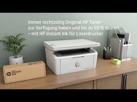 HP LaserJet MFP M140we Laser-Multifunktionsgerät s/w video preview