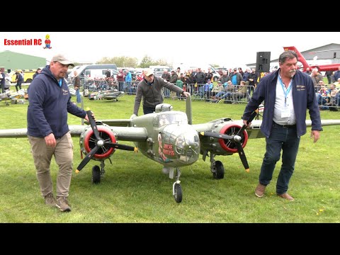 GIANT RC 6M 148KG 2 x 400CC Radials North American B-25 Mitchell 'Apache Princess' | ProWing 2023