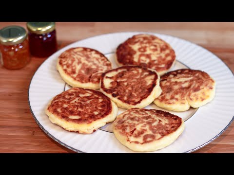 Fried Mini Cheesecakes (Ukrainian Syrnyky) Easy Recipe for Breakfast!