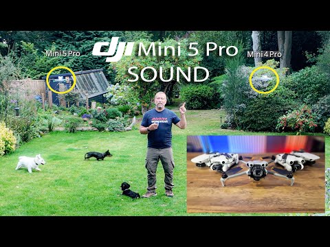 DJI Mini 5 Pro:  Quick Side-by-Side Sound Comparison Test with the Mini 4 Pro