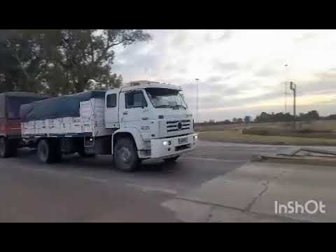 CAMIONES EN RN158 , SAN FRANCISCO , CORDOBA , ARGENTINA , VIDEO 284