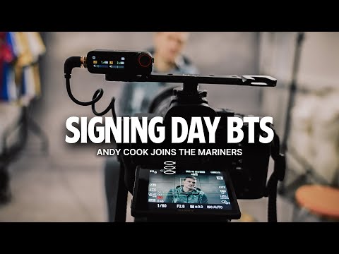 Signing Day BTS | Andy Cook joins the Mariners