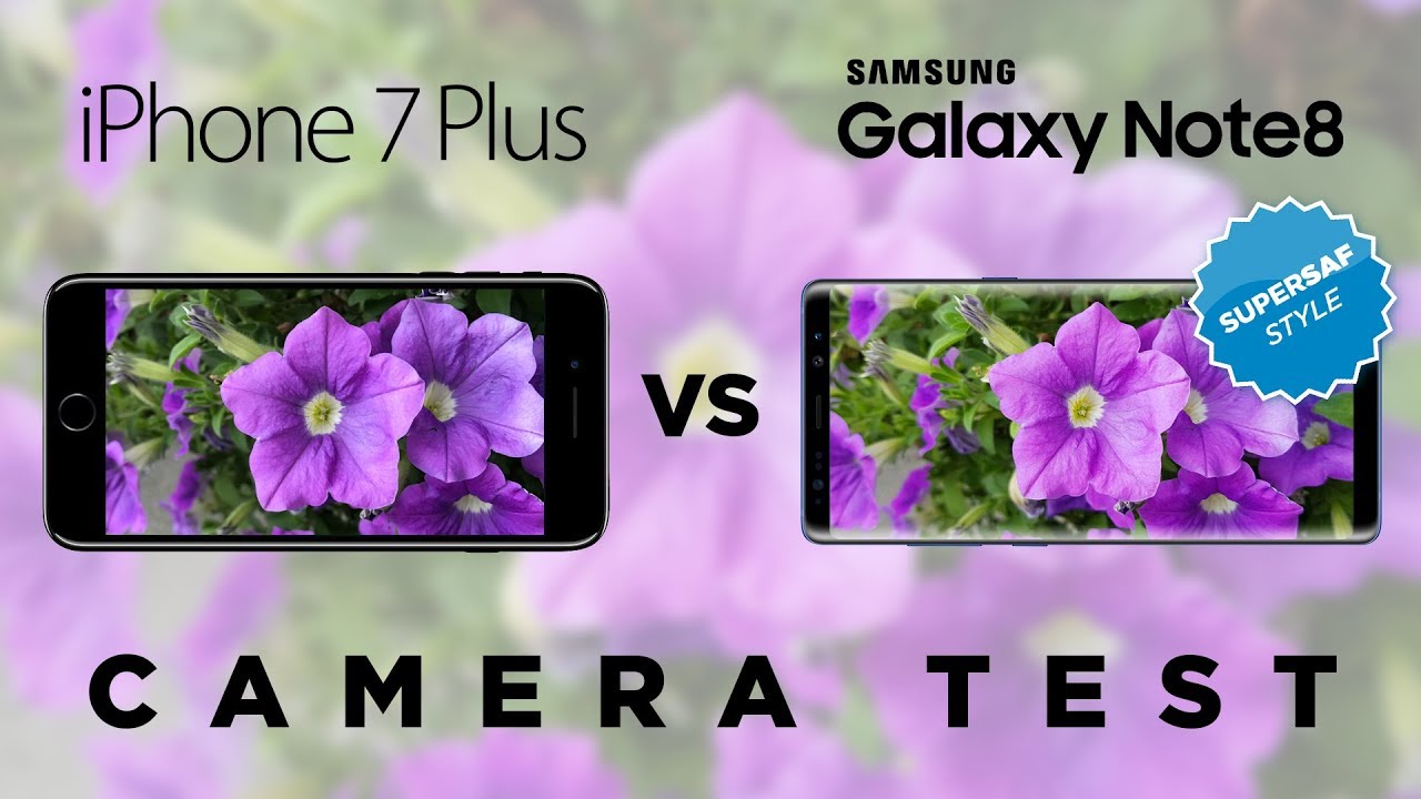 Galaxy Note 8 vs iPhone 7 Plus Camera Test Comparison