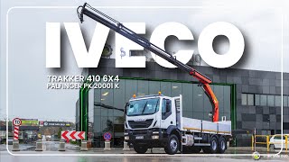Camion plateau IVECO TRAKKER 410 6x4 PALFINGER PK 20001 K Crane | Image 4 - Autoline