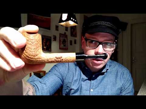 Pfeife rauchen: Chris Morgan Bones Pfeife und Rattray's Marlin Flake
