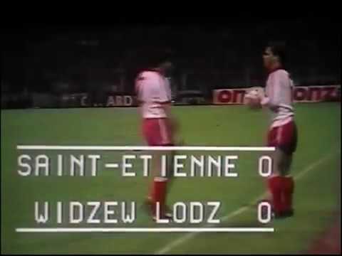 AS St. Etienne - Widzew Łódź 3-0  1/32 finału Pucharu UEFA  3.10.1979 cz.1