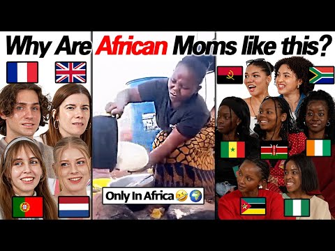 Europeans were shocked by Cultural differences between Europe & Africa! l African Moms Be Like
