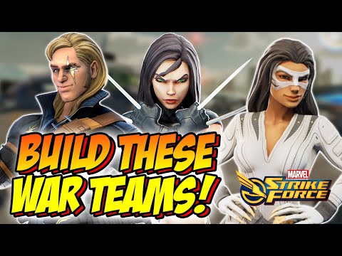 Top 10 War Offense Teams with OhEmGee / MobileGamer Marvel Strike Force Alliance War