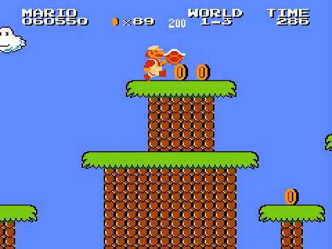 Casual Longplay: Super Mario Bros. Definitive (NES mod 1.21 version) full game session with Mario