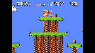 Casual Longplay: Super Mario Bros. Definitive (NES mod 1.21 version) full game session with Mario