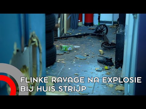 Flinke ravage na explosie bij huis Strijp, man en kind waren thuis