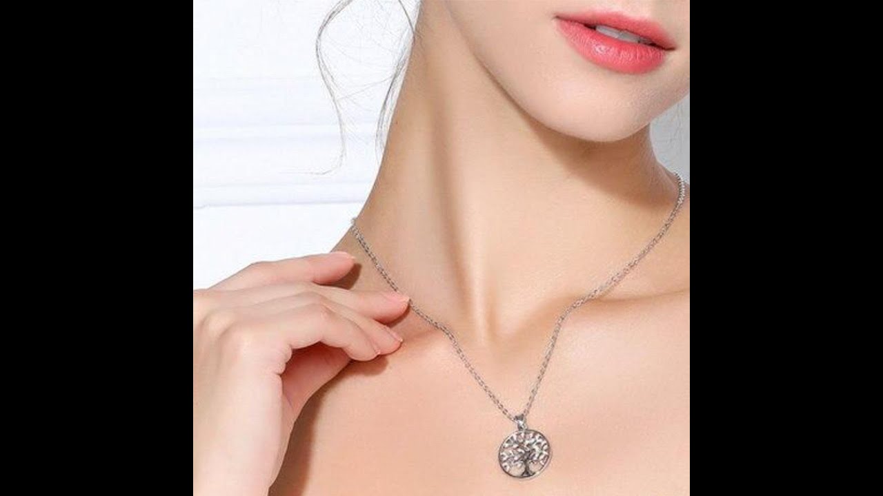pendentif arbre vie argent