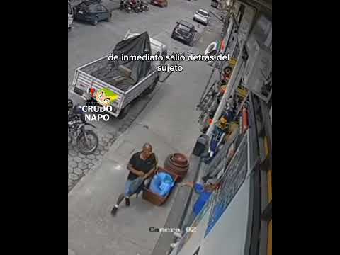 Ladrón CAPTADO en cámaras en #Tena
