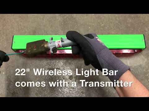 TM22 - 22" WIRELESS Towmate Light Bar - BAREMOTION Product Video