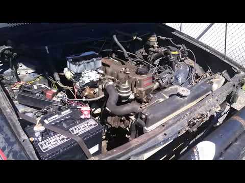 Weber 32/36 carb on Toyota pickup