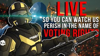Killing The Voteless Hordes | Helldivers 2 Livestream VOD