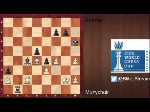 FIDE World Cup 2015 Baku Rd1.2   Atabayev vs Grischuk and 2 other games
