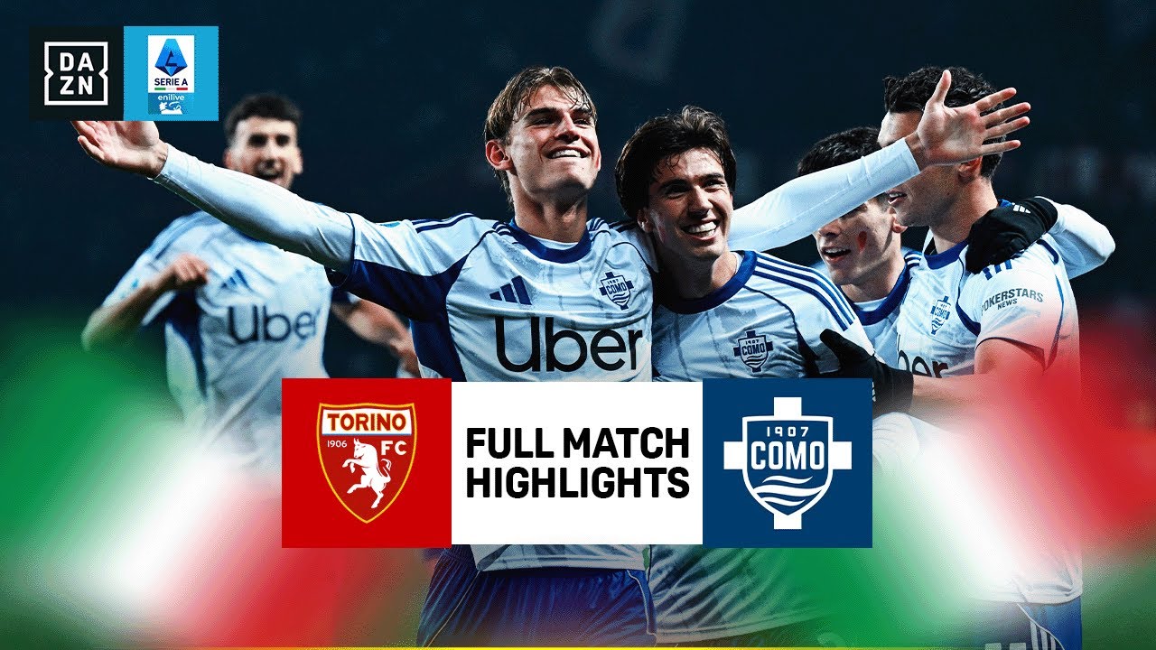 Torino vs Como | Lega Serie A Highlights | Matchday 12 | 2025-2026