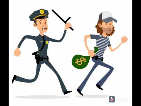 Policía & Ladrón Felino Brown