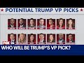 Who could Trump's VP be?