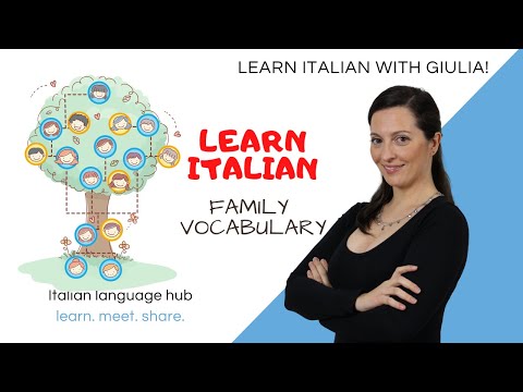 Learn Italian Vocabulary on Family - La famiglia italiana. Download a FREE flashcard!
