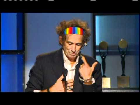 Keith Richards inducts ZZ Top Rock and Roll Hall of Fame inductions 2004