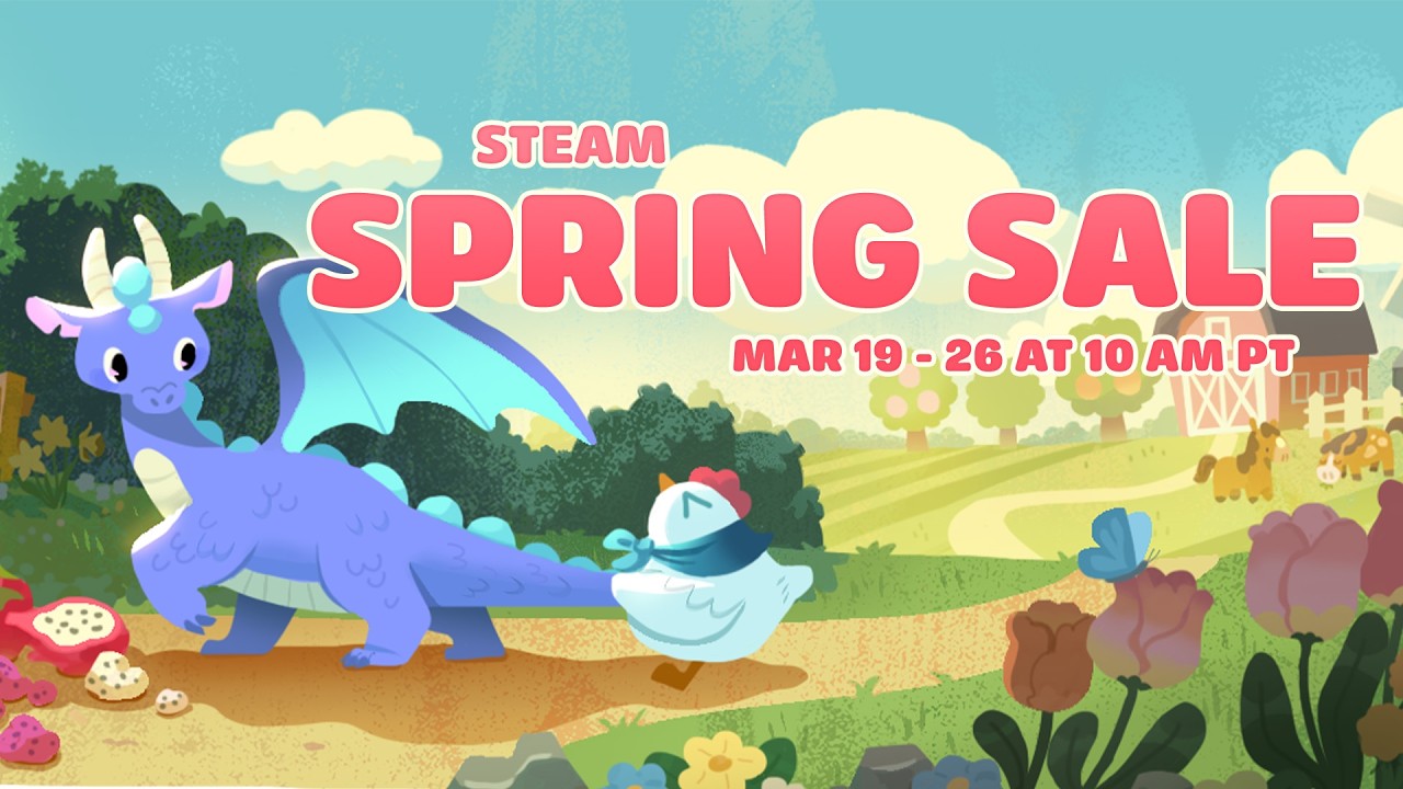 Steam Spring Sale 2026: Official Trailer - YouTube