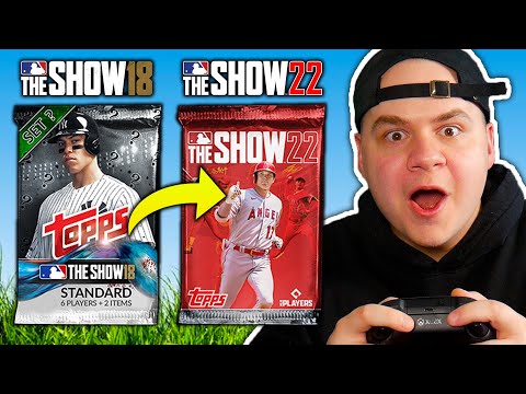 I Opened Packs in Every MLB The Show (18-22)
