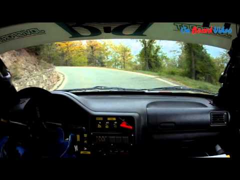 Cameracar 3°Jolly Rally 2014 Iraldi-Amerio Peugeot 106 N2 3° di classe