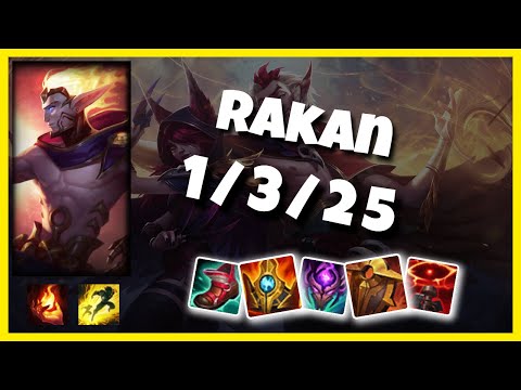 Rakan vs Alistar NA Challenger SUPPORT (1/3/25) - v11.4