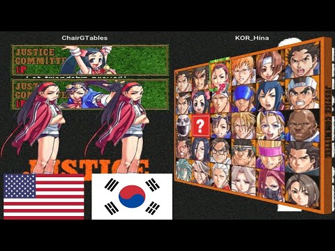 Project Justice / Moero! Justice Gakuen - ChairGTables vs KOR_Hina