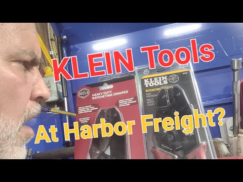 KLEIN Tools at Harbor Freight?  Check out this Crimper
