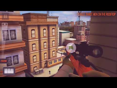 Sniper 3D Assassin - Free Game - level 3 to 8.                  2017-10-15