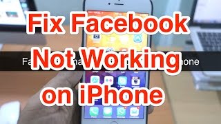 Fix Facebook Not Working or Loading Slow on iPhone