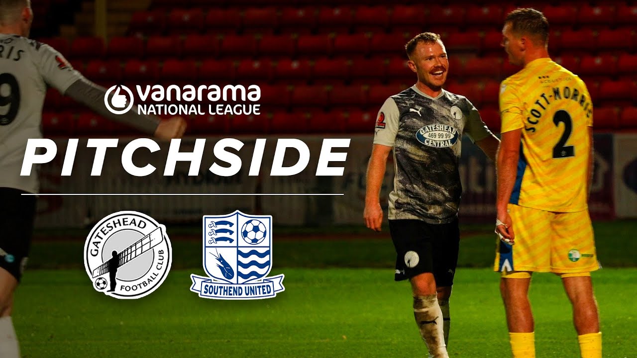 POV: You’re pitchside as Gateshead secure a big 𝗪 🤩 | Gateshead 3-1 Southend United | PITCHSIDE