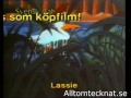 Lassie Tecknade VHS Trailer Svenska Swedish