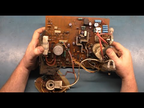 19" G07 Arcade Monitor Repair - Vertical Collapse - What To Check And An Unusually Solution?