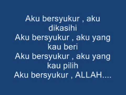 Radja -- SYUKUR [With Lyrics]