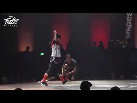 Funkin' Stylez World final 2016 Lock 1on1 Final Yuki vs Ruben Chi