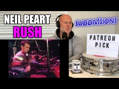 Drum Teacher Reaction: Neil Peart | Rush - 'Subdivisions' | (2021 Reaction)
